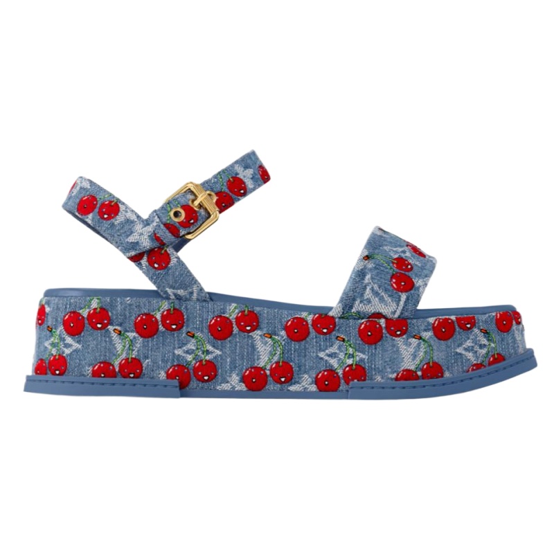 Louis Vuitton LV x TM Maya Platform Sandal - Image 3